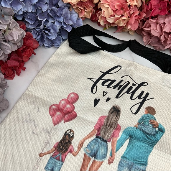 Eco-Friendly Family of Four Folding Tote Bag - Picture 7 of 16